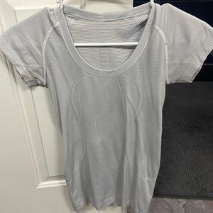 White Lululemon Short sleeve Swiftly Tech